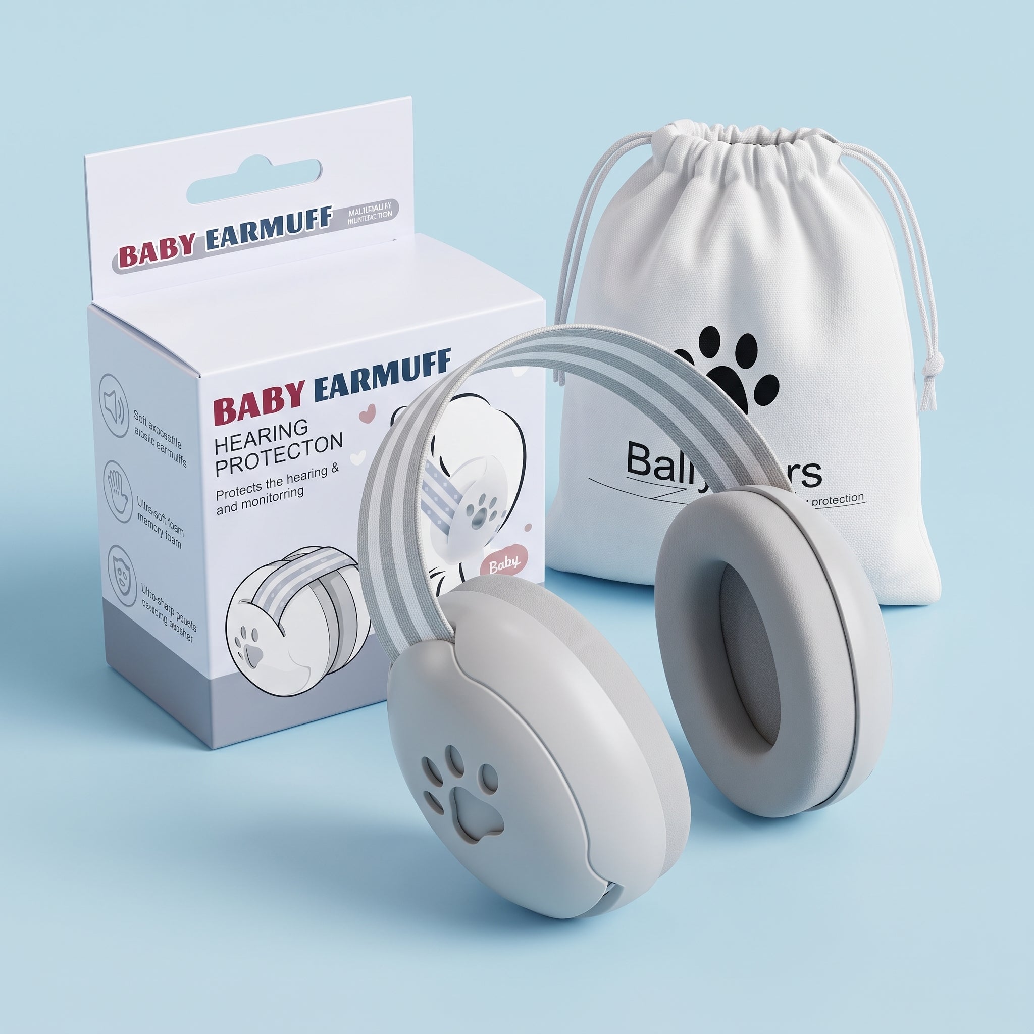AUDÍFONOS PROTECTORES ANTI RUIDOS PARA BEBÉ
