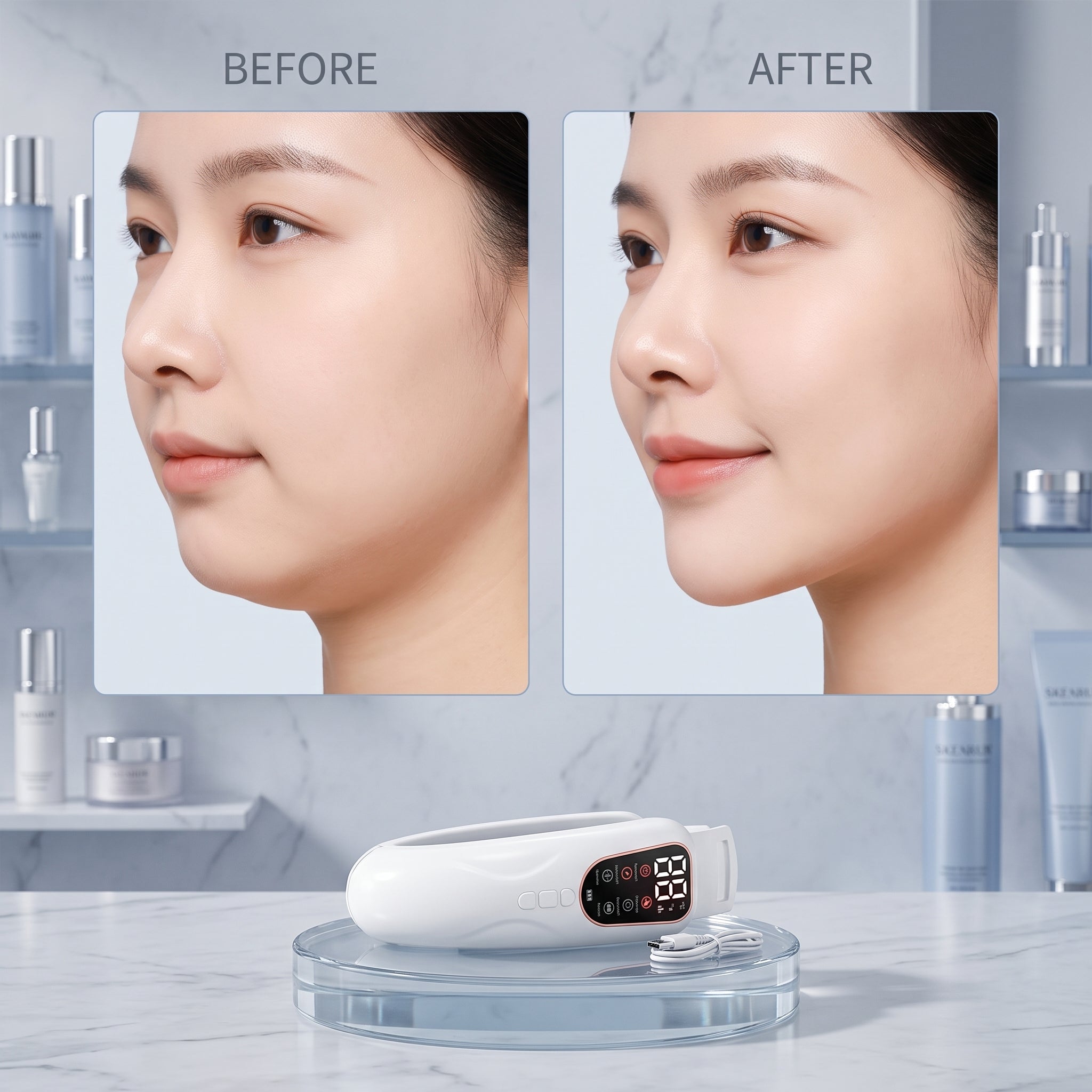 MASAJEADOR REDUCTOR FACIAL V-FACE