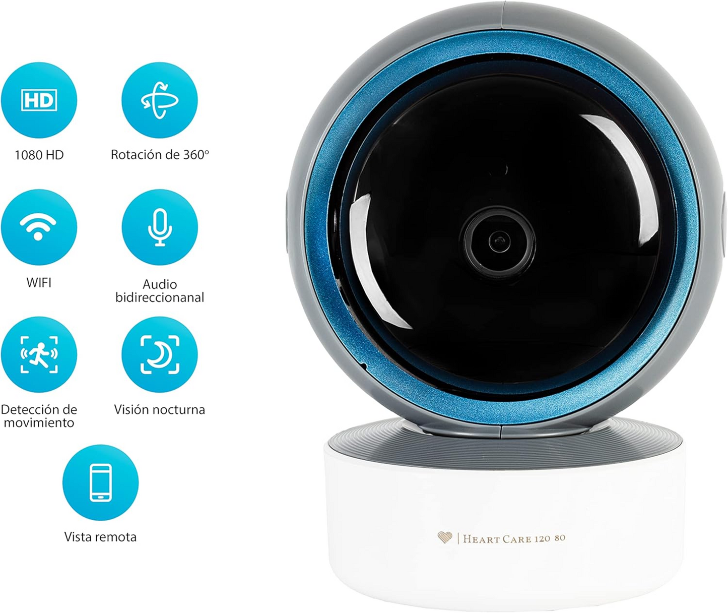 CAMARA DE SEGURIDAD PARA INTERIORES SMART WIFI