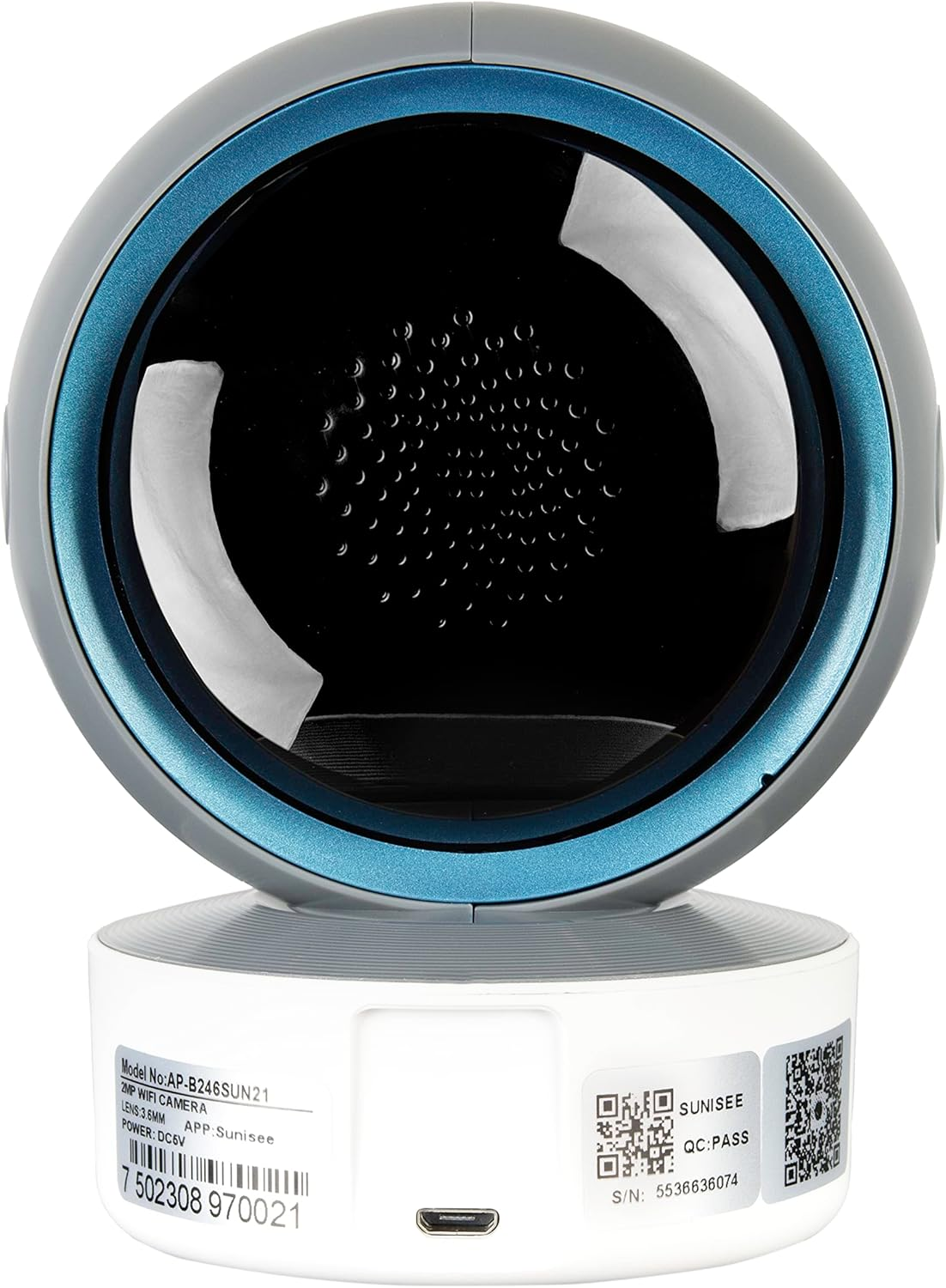 CAMARA DE SEGURIDAD PARA INTERIORES SMART WIFI