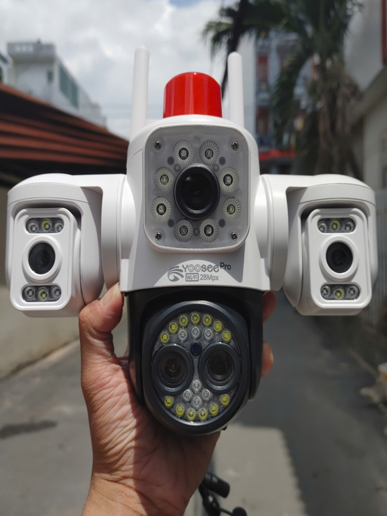 CÁMARA WIFI DE TRIPLE LENTE SMART PZT