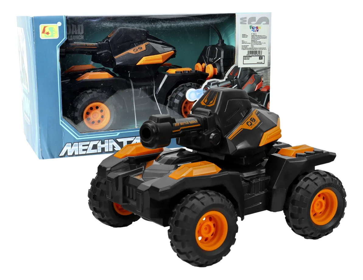 CARRO TANQUE BALAS HIDROGEL CONTROL REMOTO