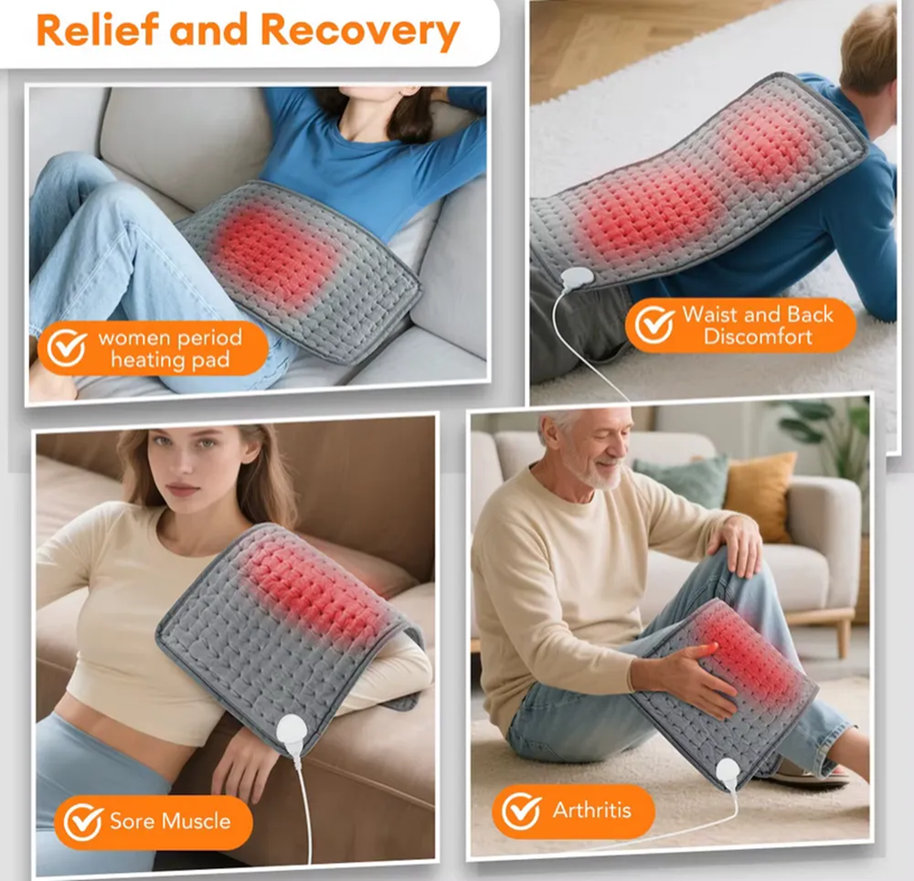 ALMOHADILLA CALEFACTORA ELECTRICA PARA EL DOLOR