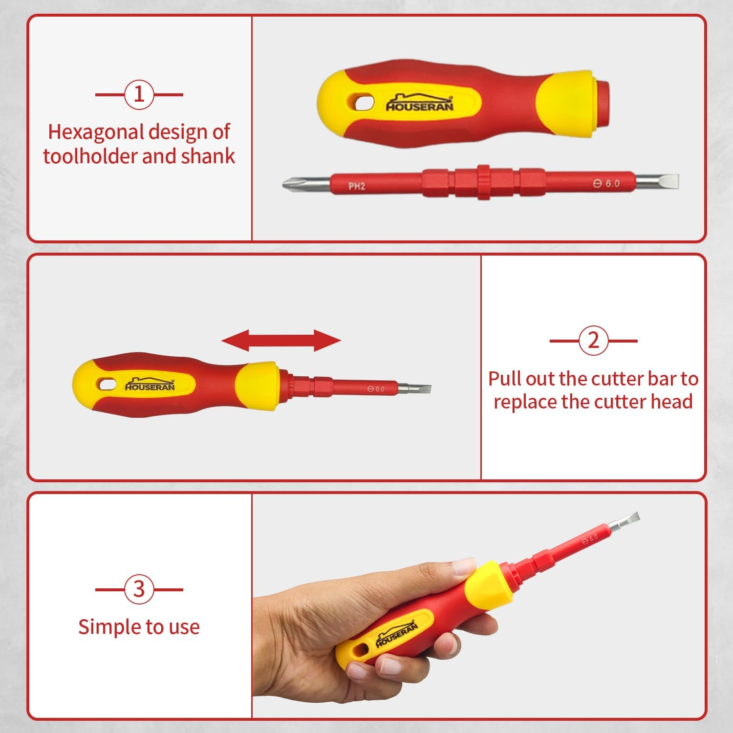 SET DE DESTORNILLADORES AISLADOS (26PIEZAS)
