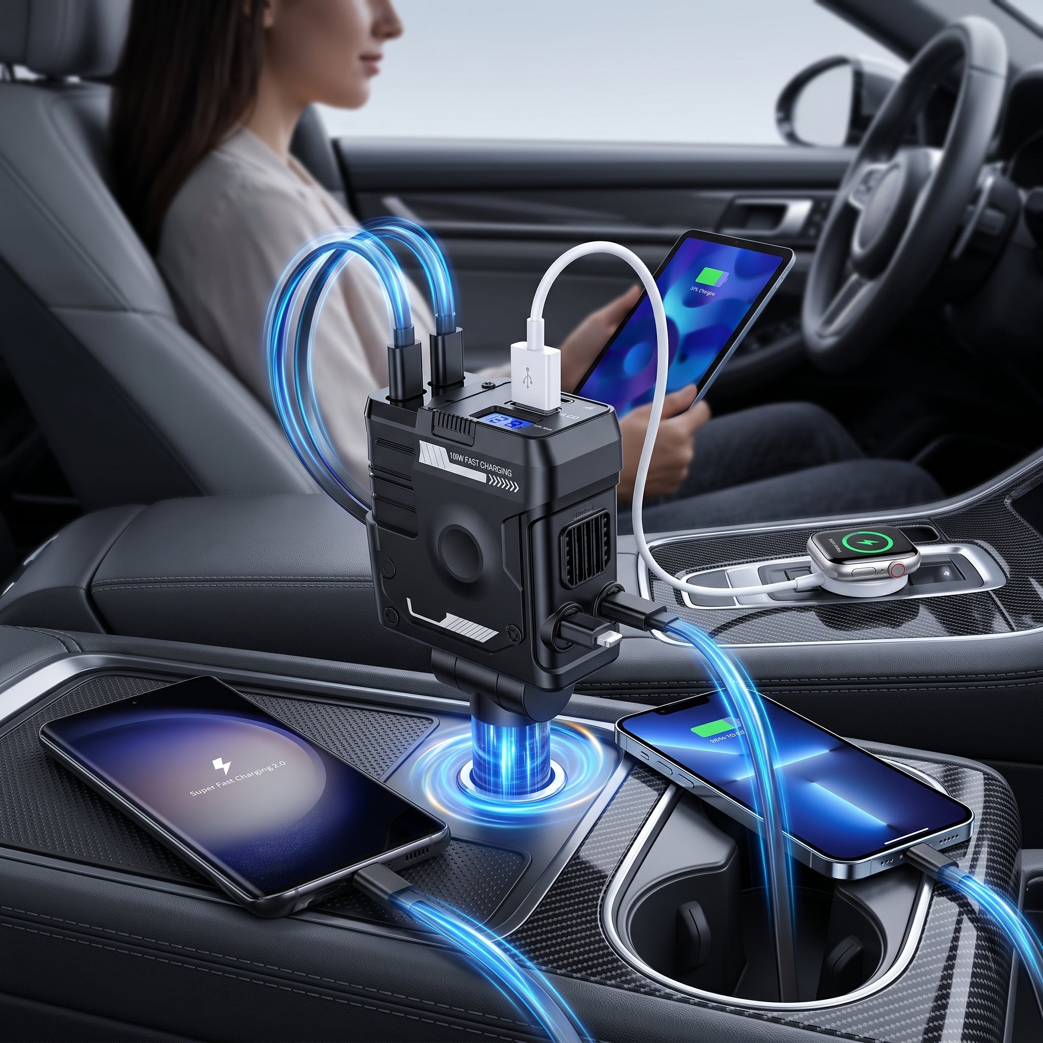 CARGADOR DE CELULAR PARA AUTOMOVIL