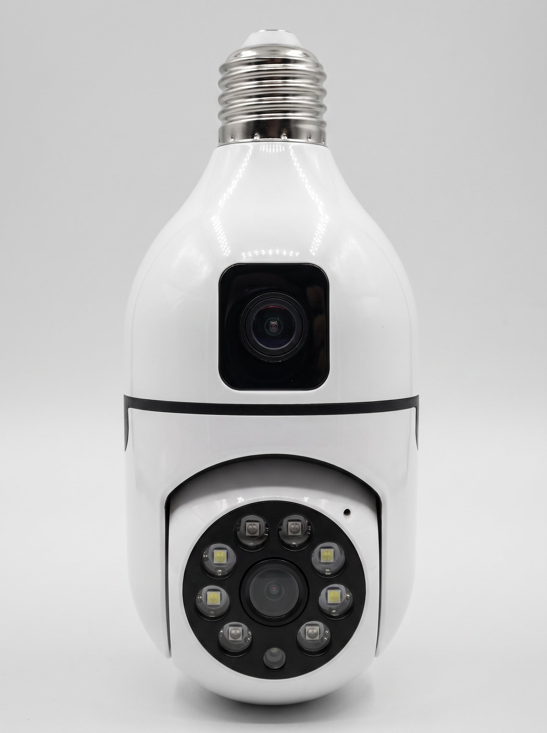 FOCO CAMARA DE SEGURIDAD DOBLE LENTE