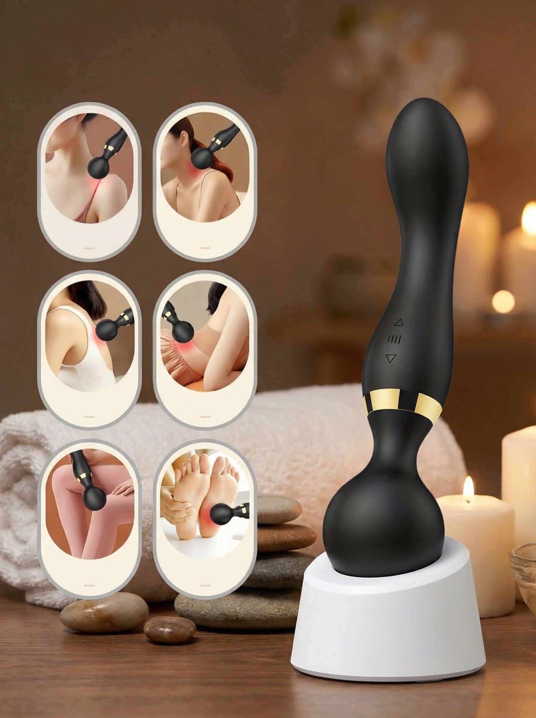 MASAJEADOR CORPORAL VIBRATORIO PREMIUM!! BIENESTAR Y RELAJACIÓN TOTAL