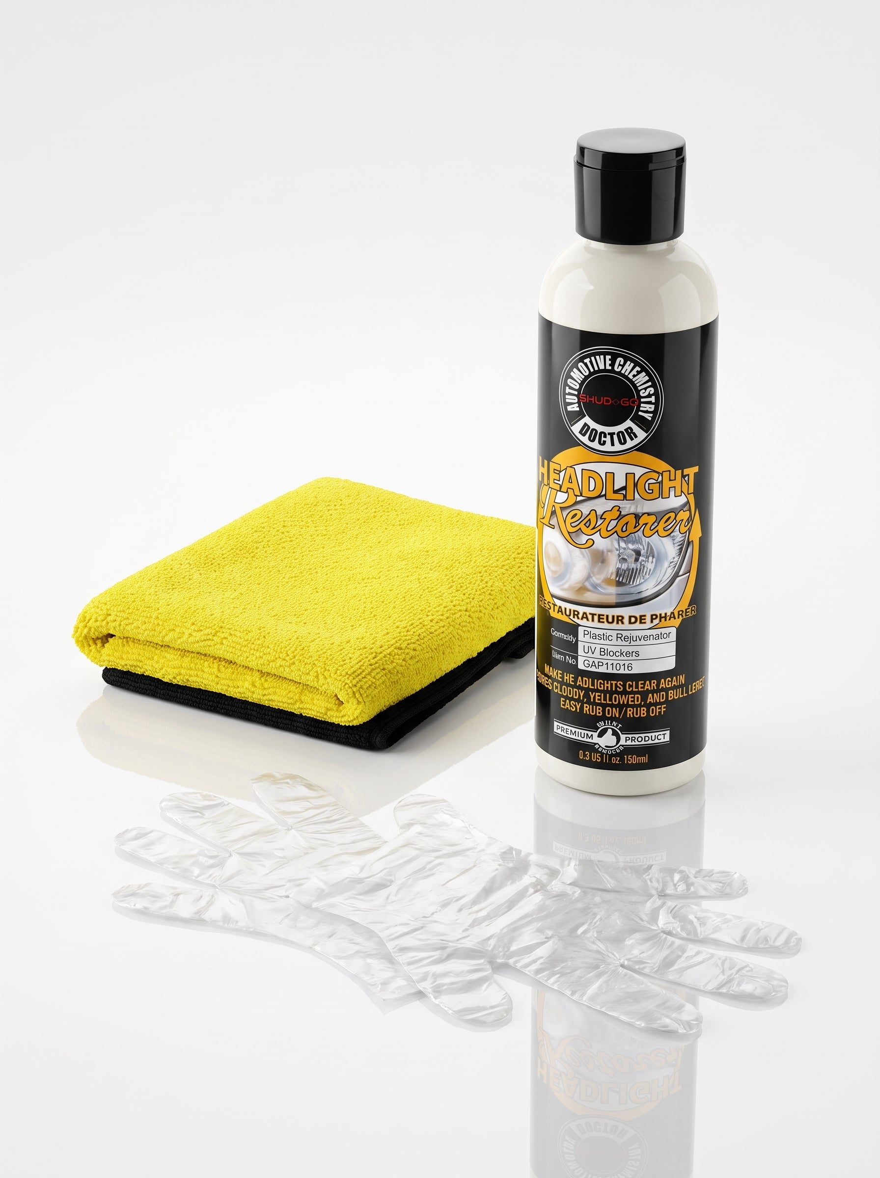 KIT DE PULIMENTO RESTAURADOR PARA FAROS (2 UNIDADES)
