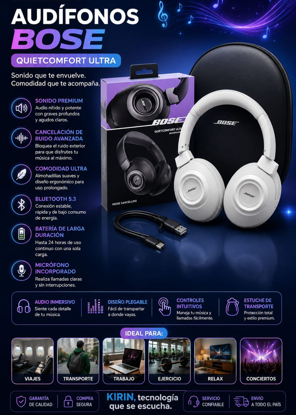 AURICULARES BOSE QUIETCOMFORT ULTRA