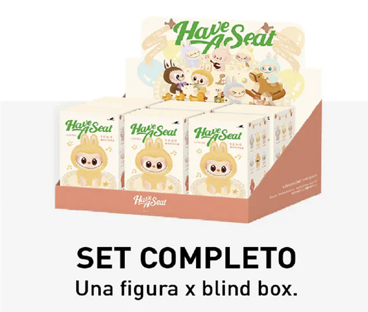 SET LABUBU HAVE A SEAT (X6 UNIDADES)