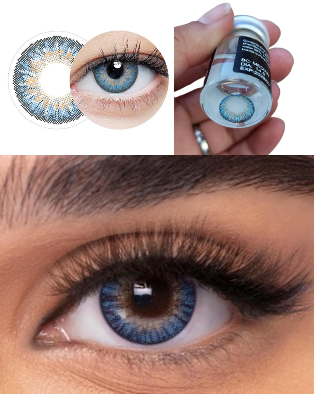 Pupilentes Lentes Cosmeticos Lentes De Contacto Anuales De Color