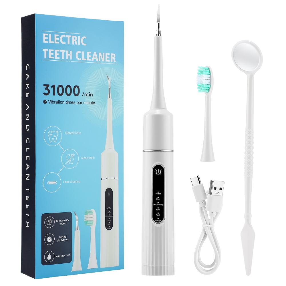 LIMPIADOR DE DIENTES ELECTRICO CON CEPILLO DENTAL