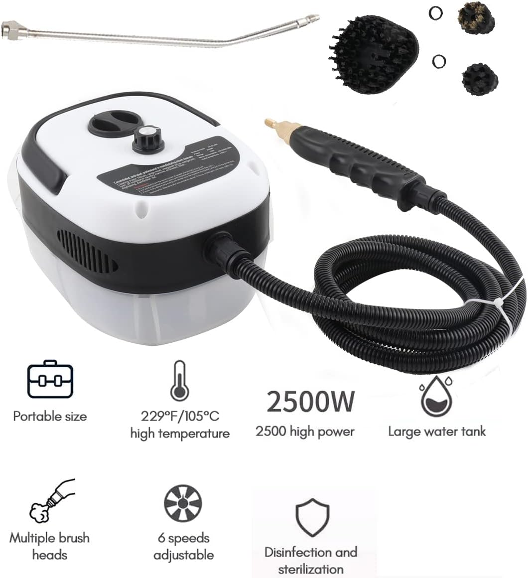 MAQUINA DE LIMPIEZA A VAPOR 2500W
