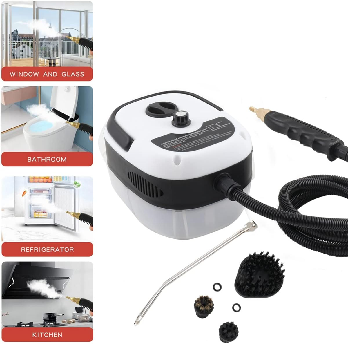 MAQUINA DE LIMPIEZA A VAPOR 2500W