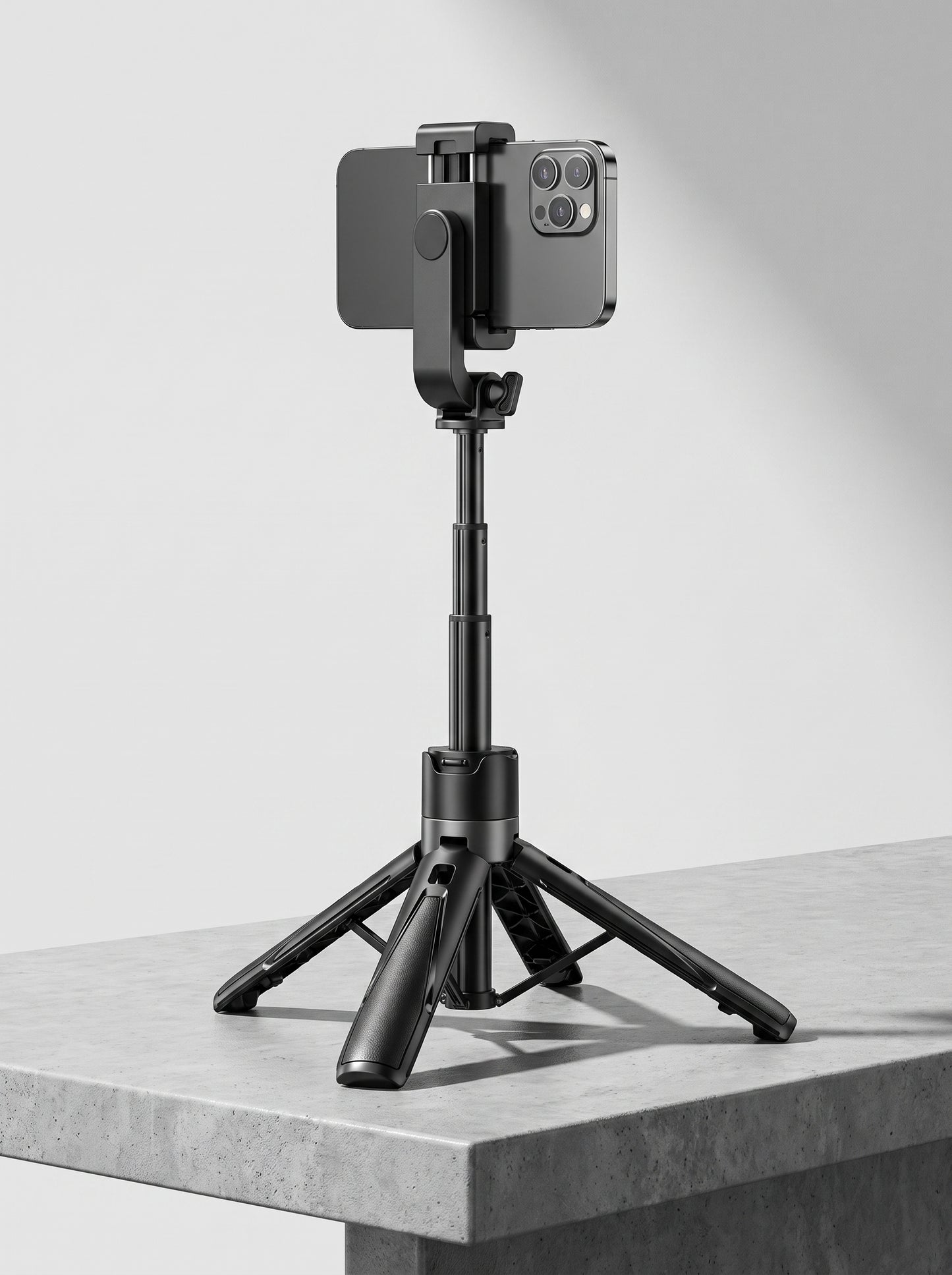 MINI STICK DE SELFIE CON ESTABILIZADOR Y CONTROL BLUETOOTH
