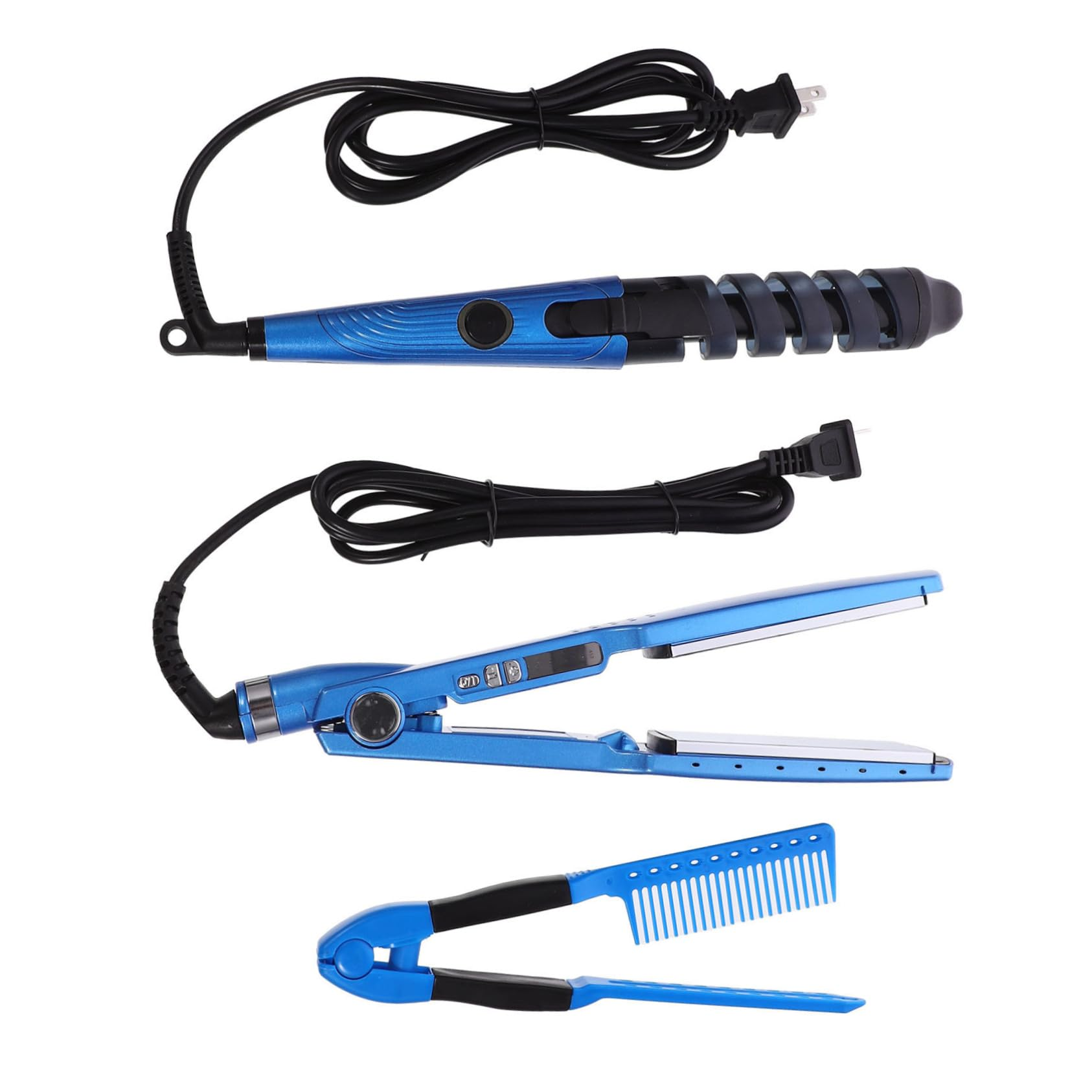COMBO NANO TITANIUM (PLANCHA+RISADOR+PEINE)