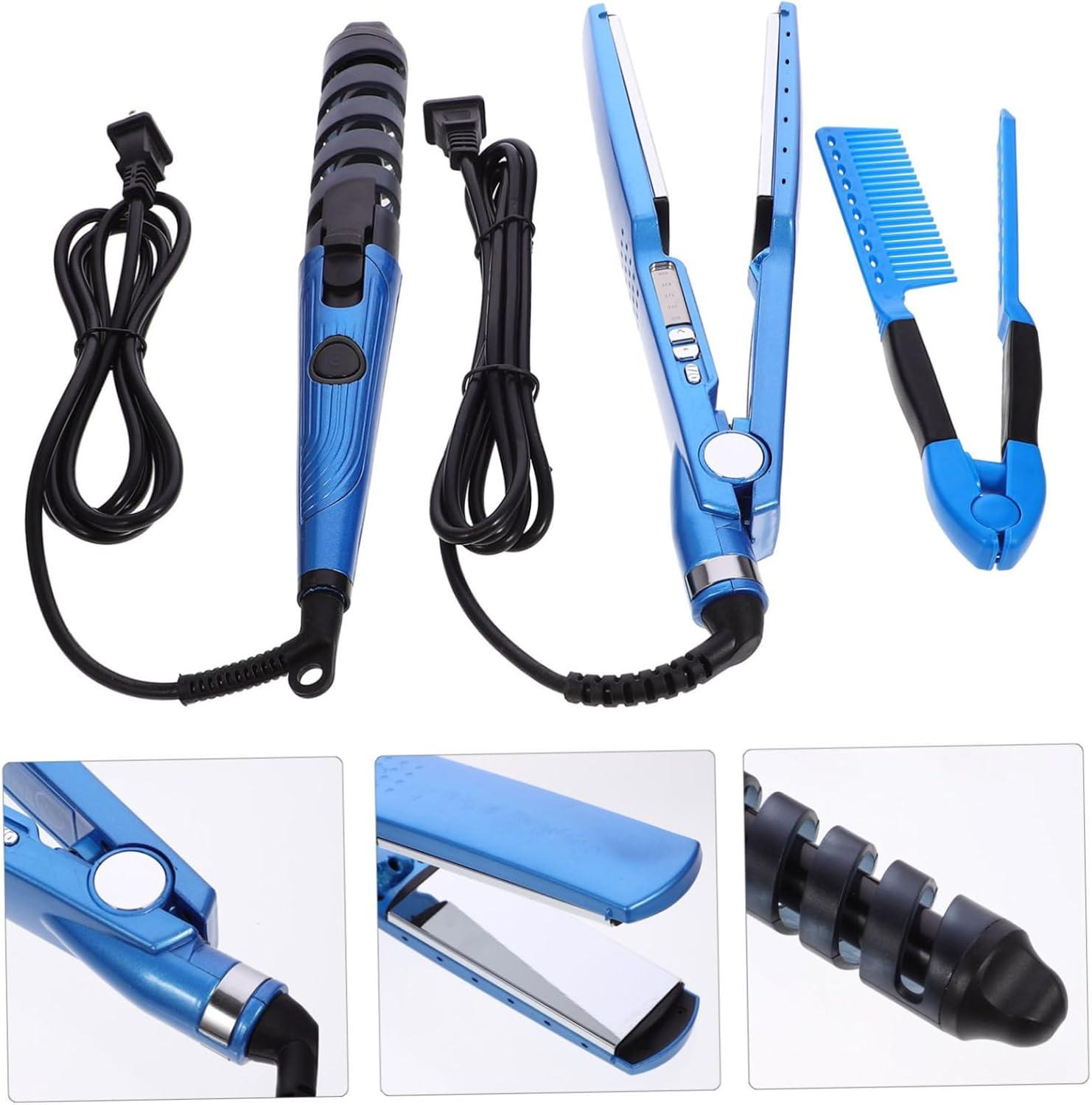 COMBO NANO TITANIUM (PLANCHA+RISADOR+PEINE)