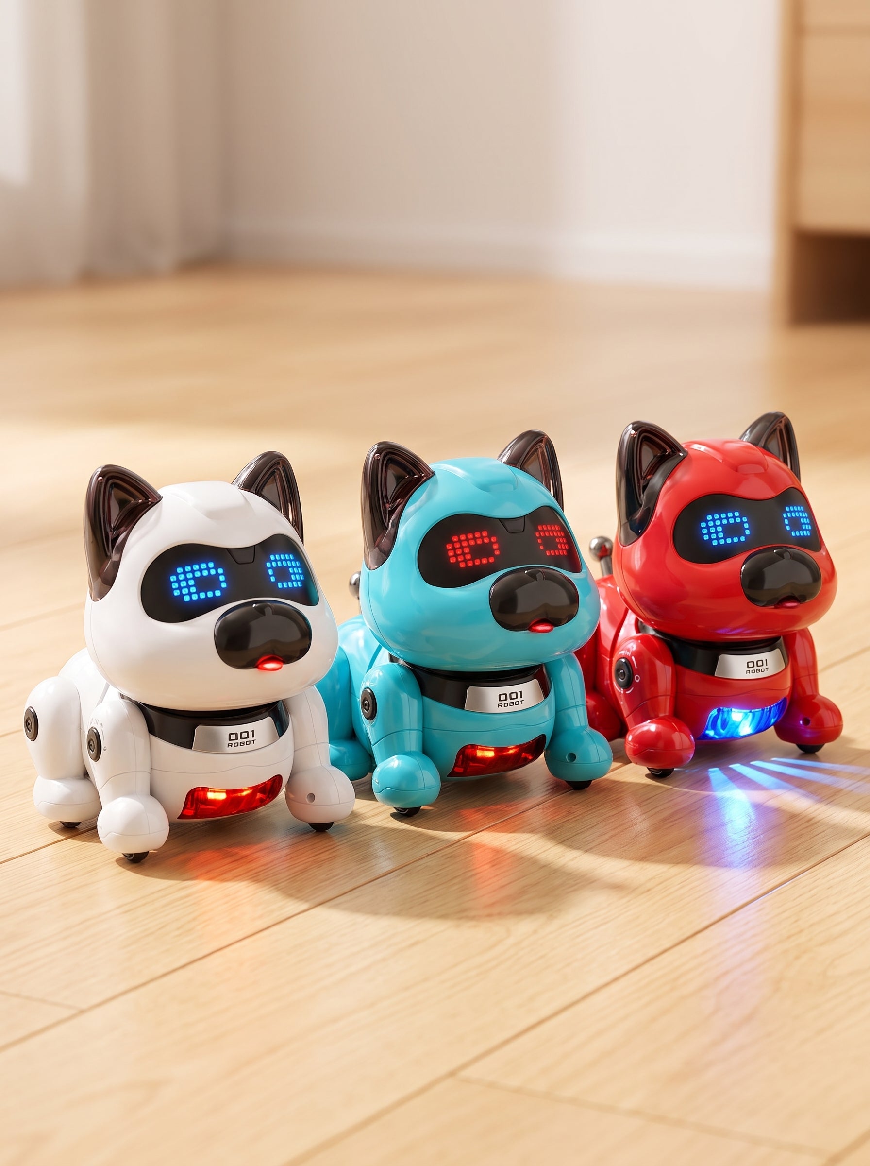 PERRO ROBOT INTELIGENTE E INTERACTIVO
