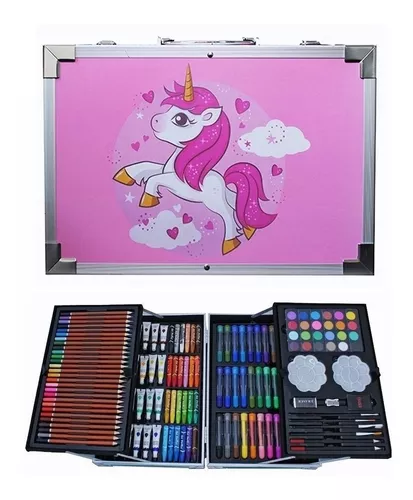 SET DE ARTE PREMIUM METAL 145 PIEZAS