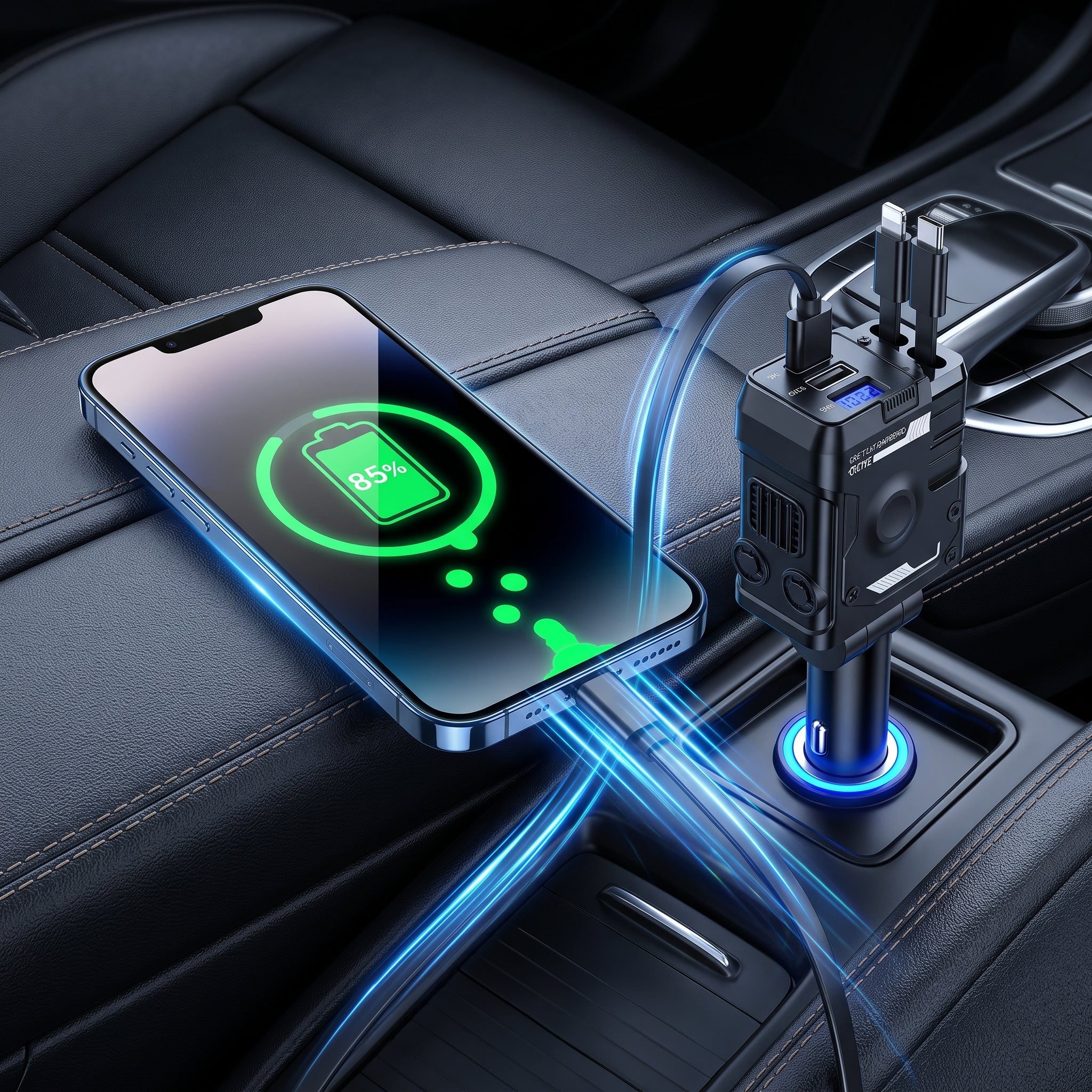 CARGADOR DE CELULAR PARA AUTOMOVIL