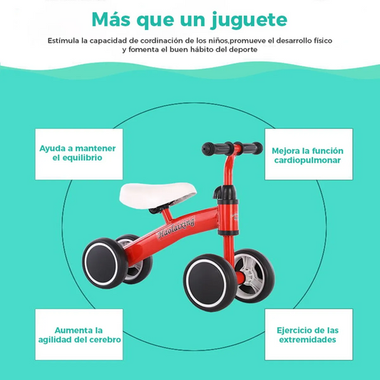 TRICICLO DE EQUILIBRIO SIN PEDALES