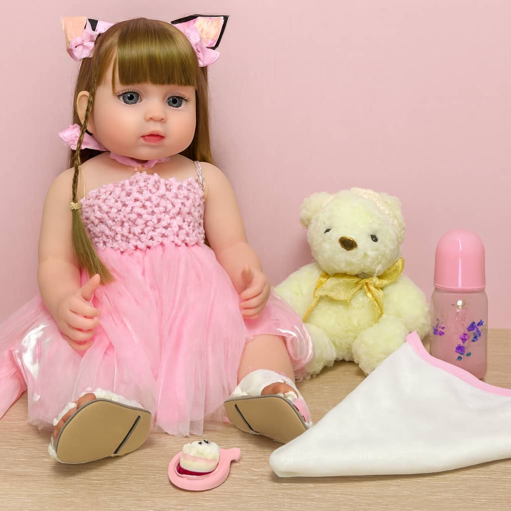 MUÑECAS REBORN REALISTAS CON ACCESORIOS