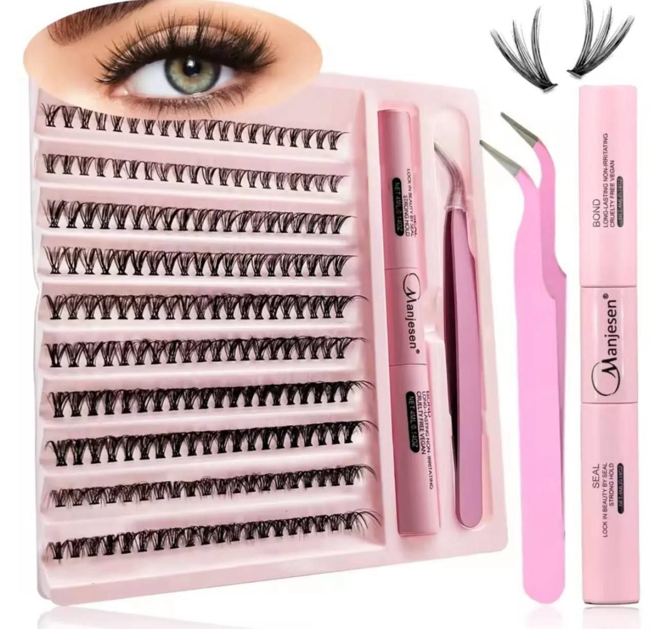 KIT DE EXTENSIONES DE PESTAÑAS 4D 200PUNTOS