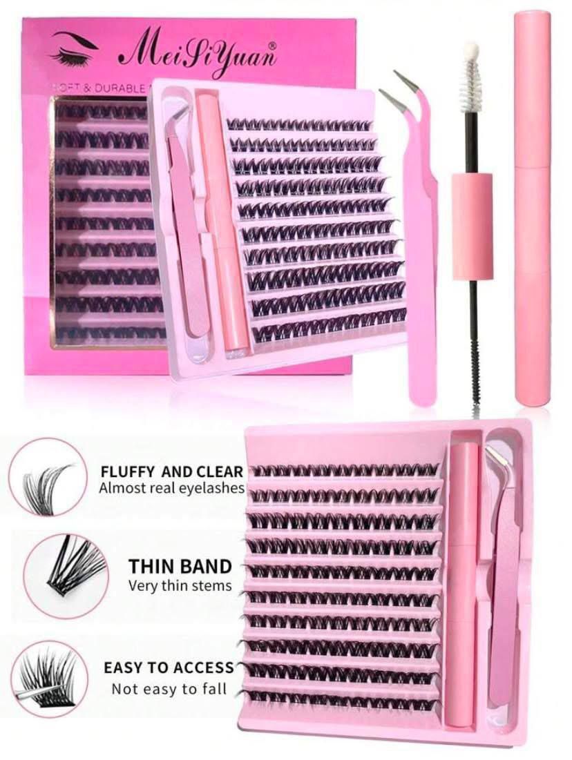 KIT DE EXTENSIONES DE PESTAÑAS 4D 200PUNTOS