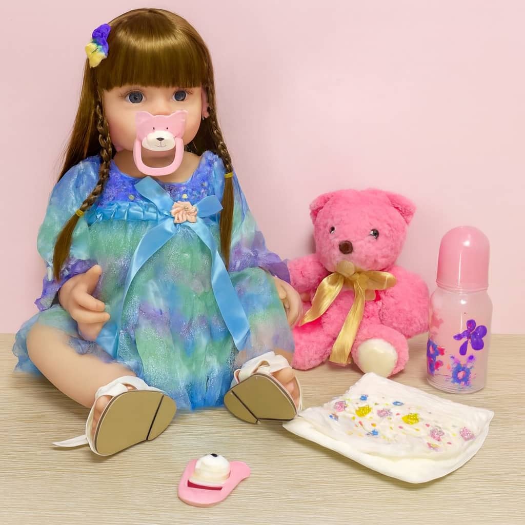 MUÑECAS REBORN REALISTAS CON ACCESORIOS