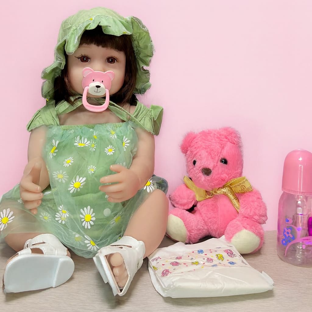 MUÑECAS REBORN REALISTAS CON ACCESORIOS