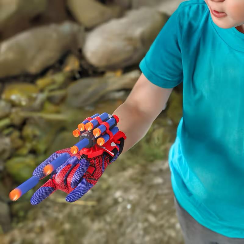 GUANTE DE SPIDERMAN 2.0 LANZA DARDOS
