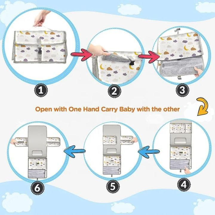 CAMBIADOR PORTATIL PARA BEBÉS