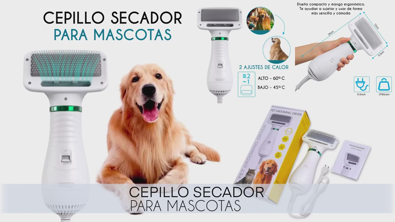 Cepillo secador para online perros